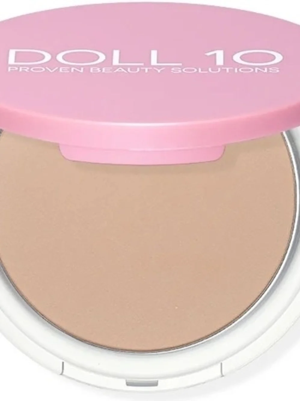 Doll 10 Pink Compact Pressed Powder
